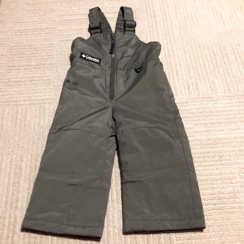 COLUMBIA | Kids Snow Bib (Olive/Green)